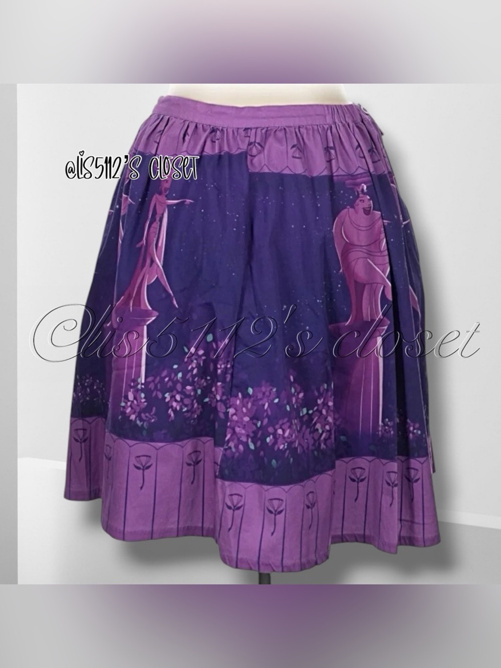 Loungefly Disney Stitch Shoppe Hercules Muses Sandy Skirt & Matching Top SET 1X - Picture 7 of 16